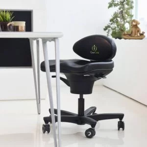 corechair active sitting ergonomic chair front quarter view