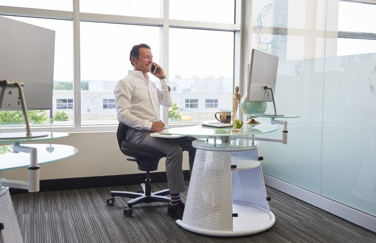 What is a healthy chair, and when is it especially needed?