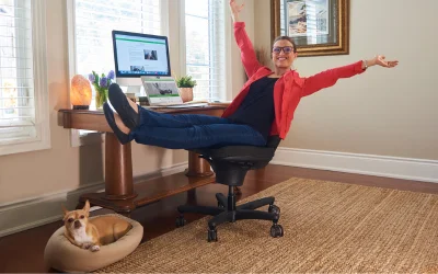 What is a good exercise chair for the office?